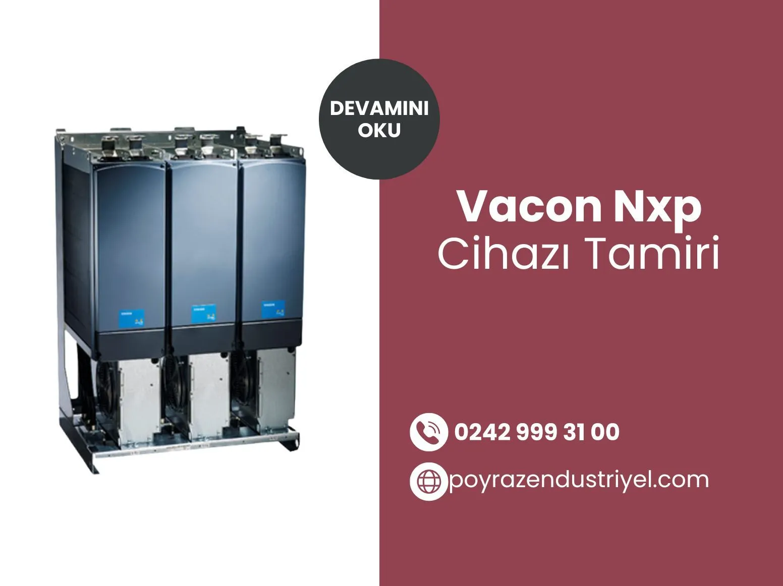 Vacon Nxp Cihazı Tamiri